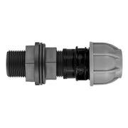 1 BSP Water Butt Fitting with 32mm MDPE Straight for Drip Irrigation Fitting