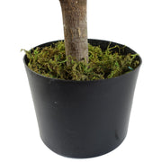 120cm Pair of Buxus Triple Ball Artificial Tree UV Resistant Outdoor Topiary - Premium Quality