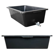 Small Dog Pet Bath with Drain Valve, 40 Litres