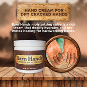 Equerry's Barn Hands Moisturizer – Peppermint Hand Cream 3oz