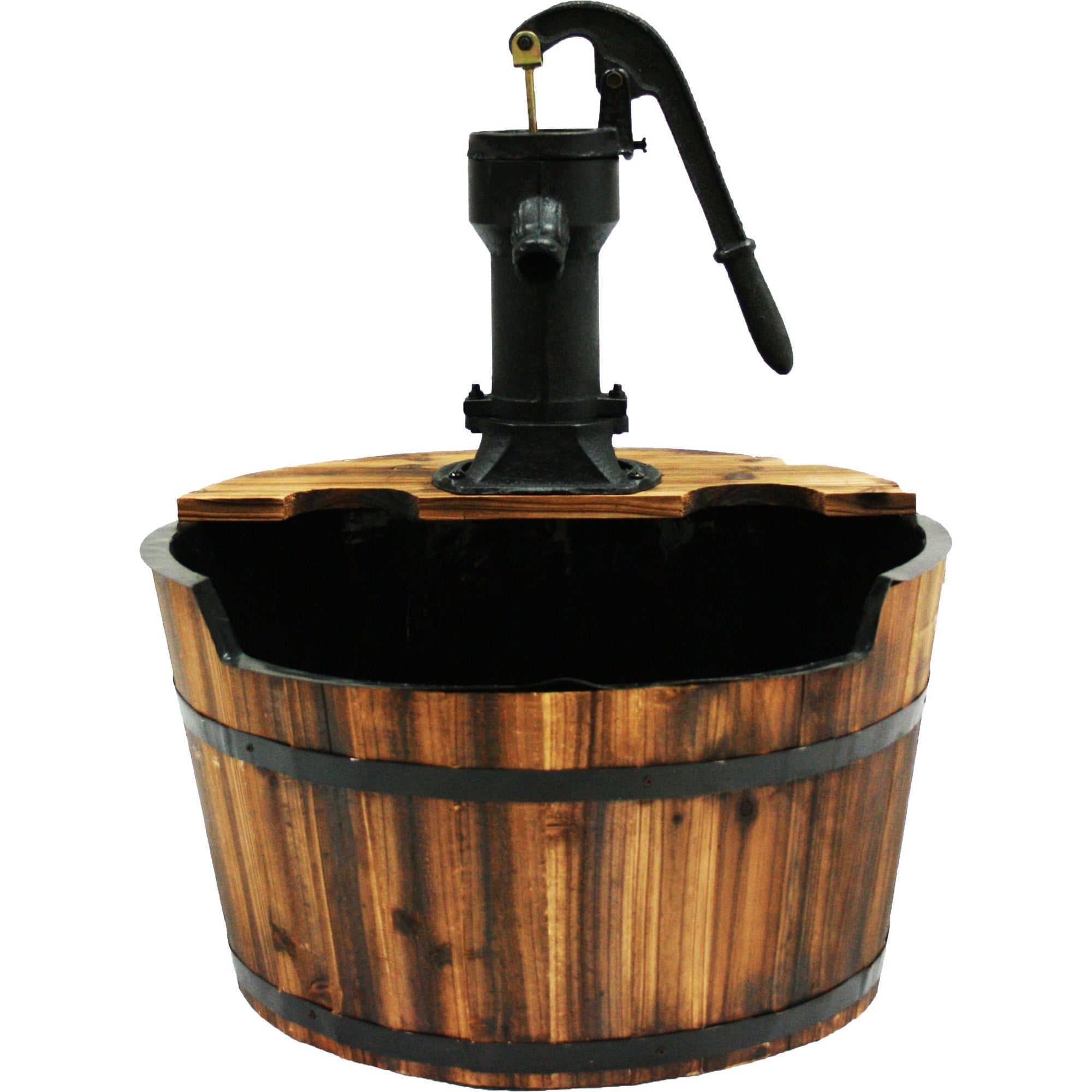 Ubbink - acquaarte - newcastle - water feature - wood