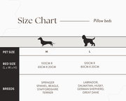 THE RICHMOND | LUXURY GREEN FLAT PILLOW DOG BED