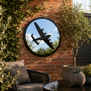 Lancaster Bomber Garden Mirror