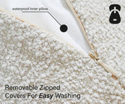THE COTSWOLD | LUXURY HIGH WALL BOUCLE DOG BED