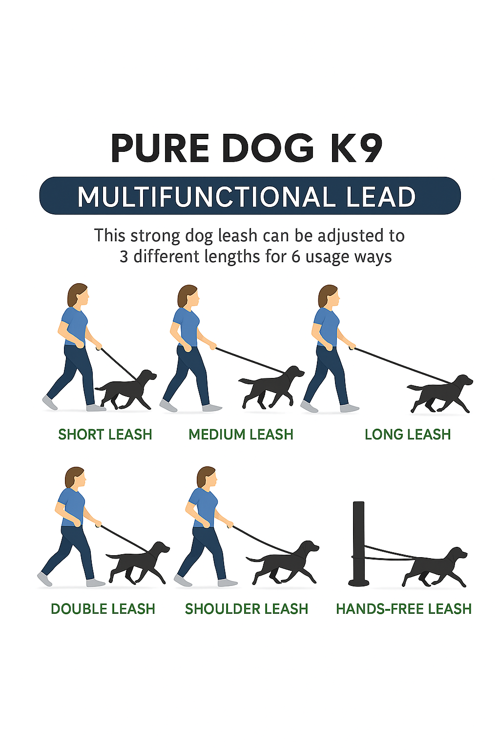 Waterproof Multifunctional Lead