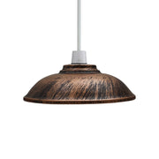 Rustic Copper Pendant Light Shade – Easy to Fit