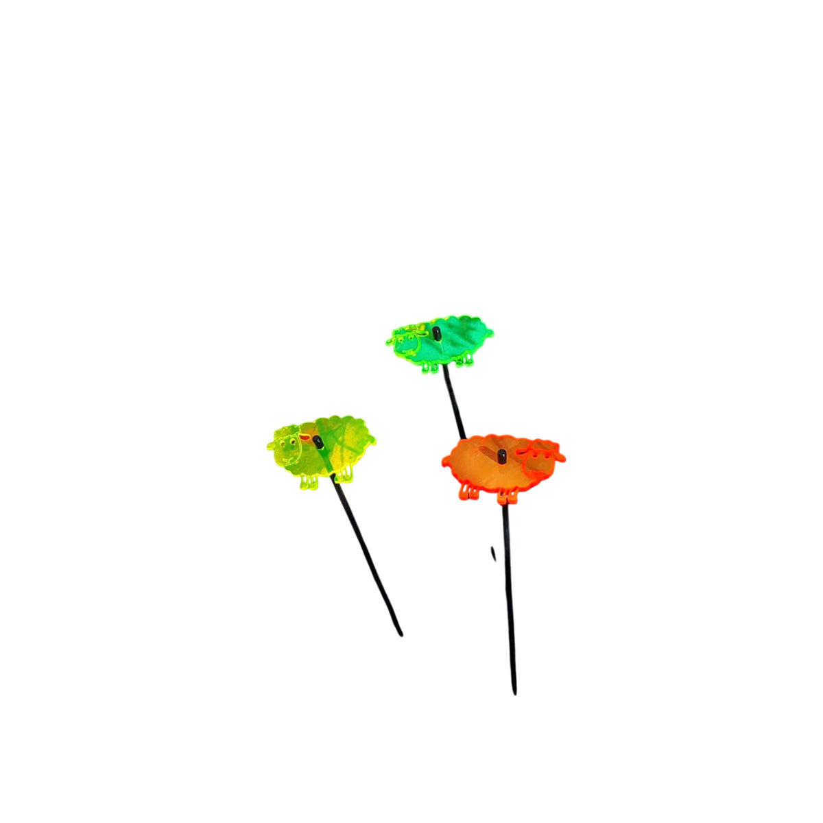 Garden Décor Ornaments Set of 3 'Sheep'
