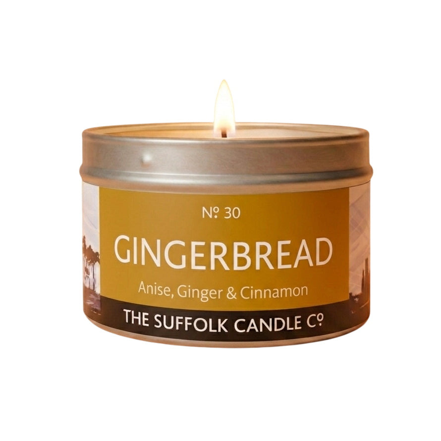 GINGERBREAD - Anise, Ginger and Cinnamon - handmade soy candle - 100g