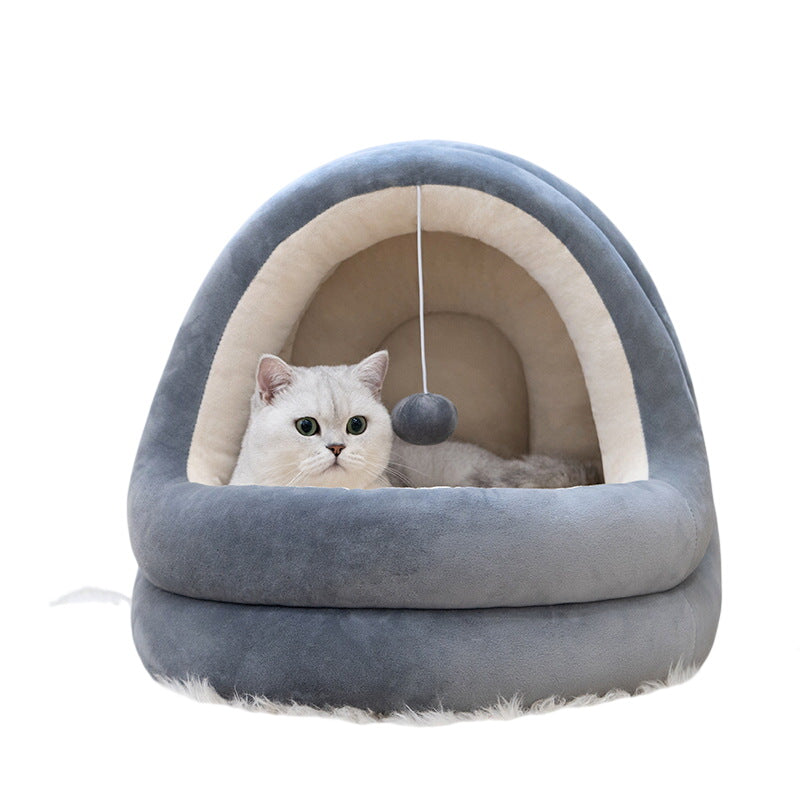 Cat House Bed – Soft Kitten Sofa Mat