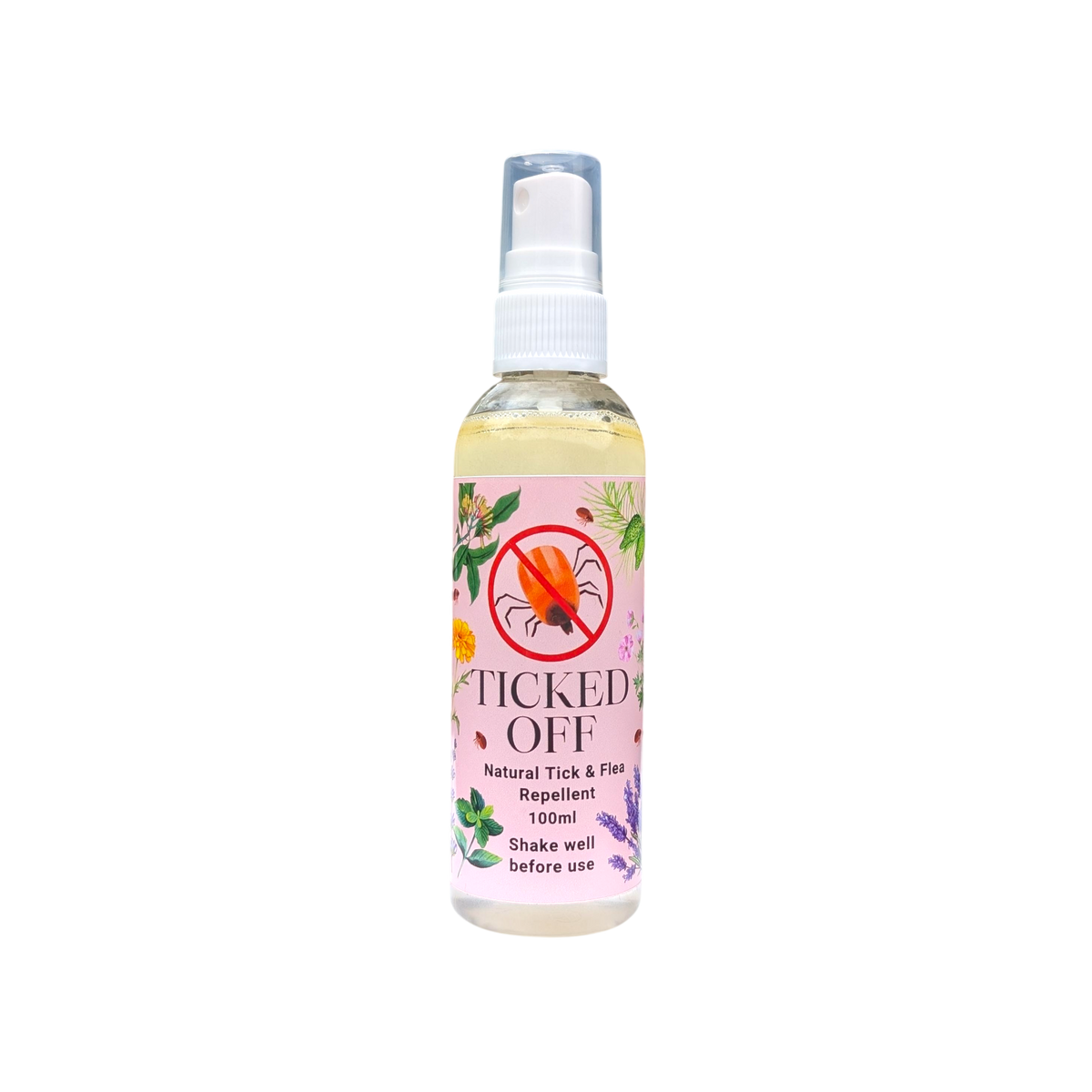 Ticked Off – Natural Tick & Flea Deterrent Spray for Dogs
