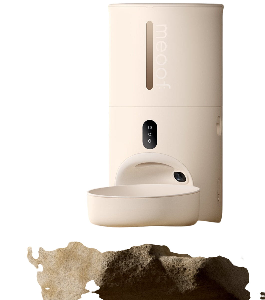 Smart Automatic Pet Feeder with Camera & App Control - 4L Capacity