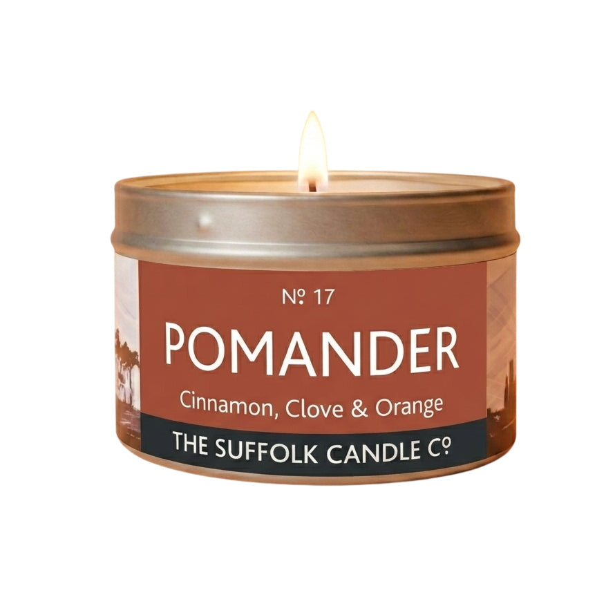 POMANDER - Cinnamon, Clove and Orange - handmade soy candle - 100g