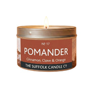 POMANDER - Cinnamon, Clove and Orange - handmade soy candle - 100g