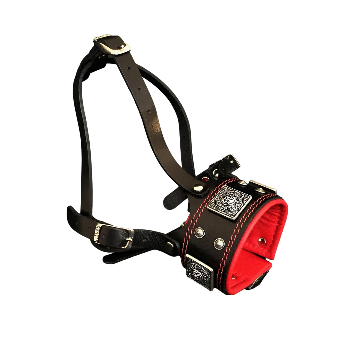 The "Eros" muzzle black & red