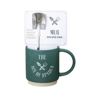Ace of Spades Mug with Spade Spoon