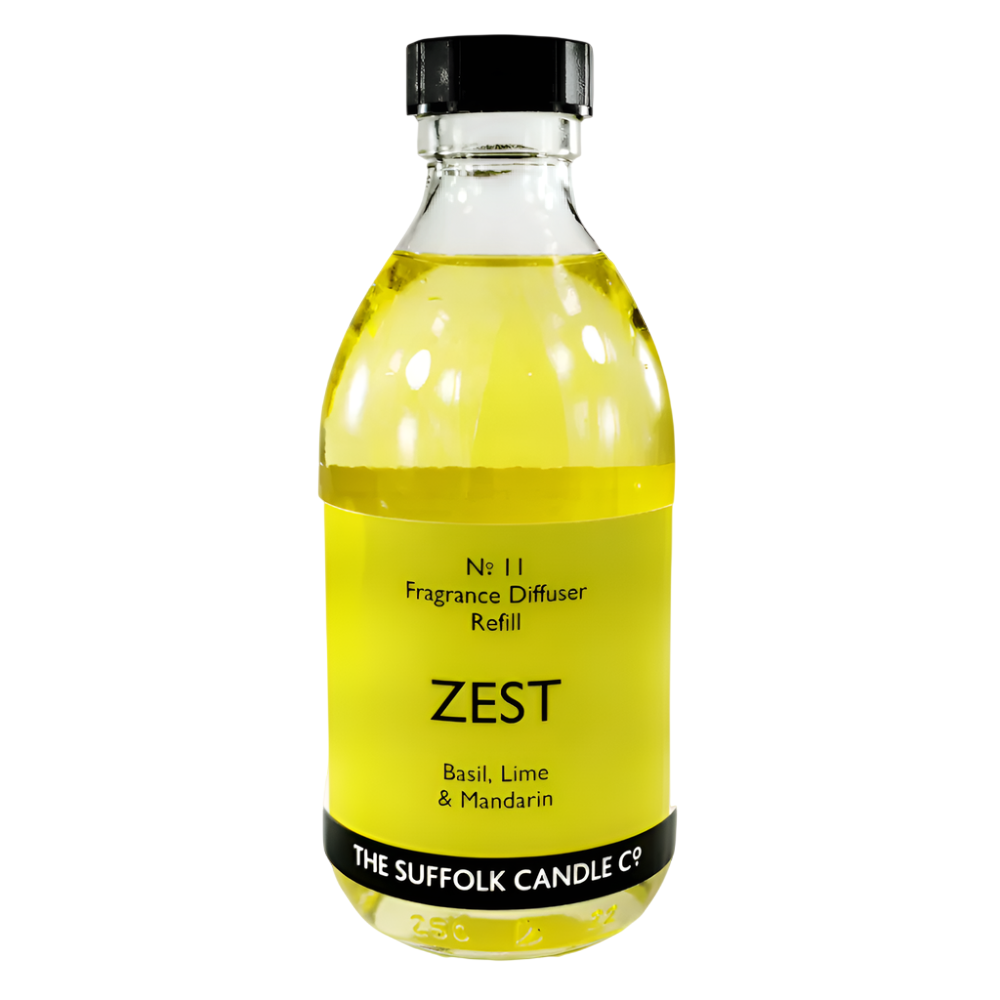 ZEST - Basil, Lime and Mandarin - Diffuser oil refill - 250ml