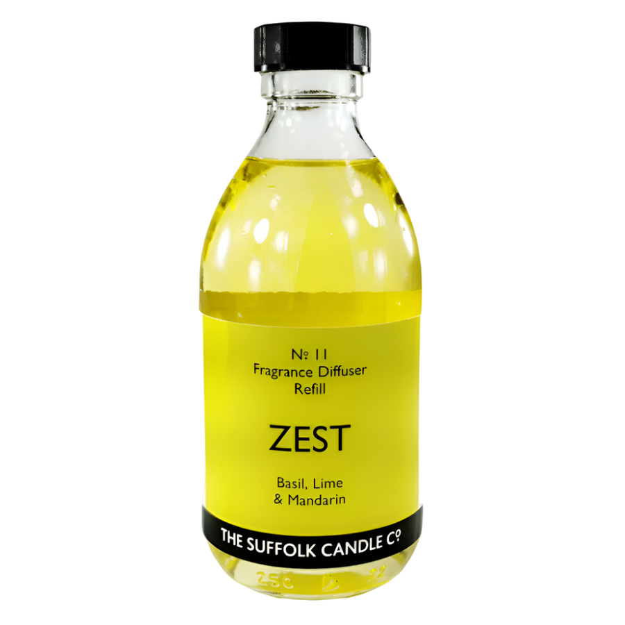 ZEST - Basil, Lime and Mandarin - Diffuser oil refill - 250ml