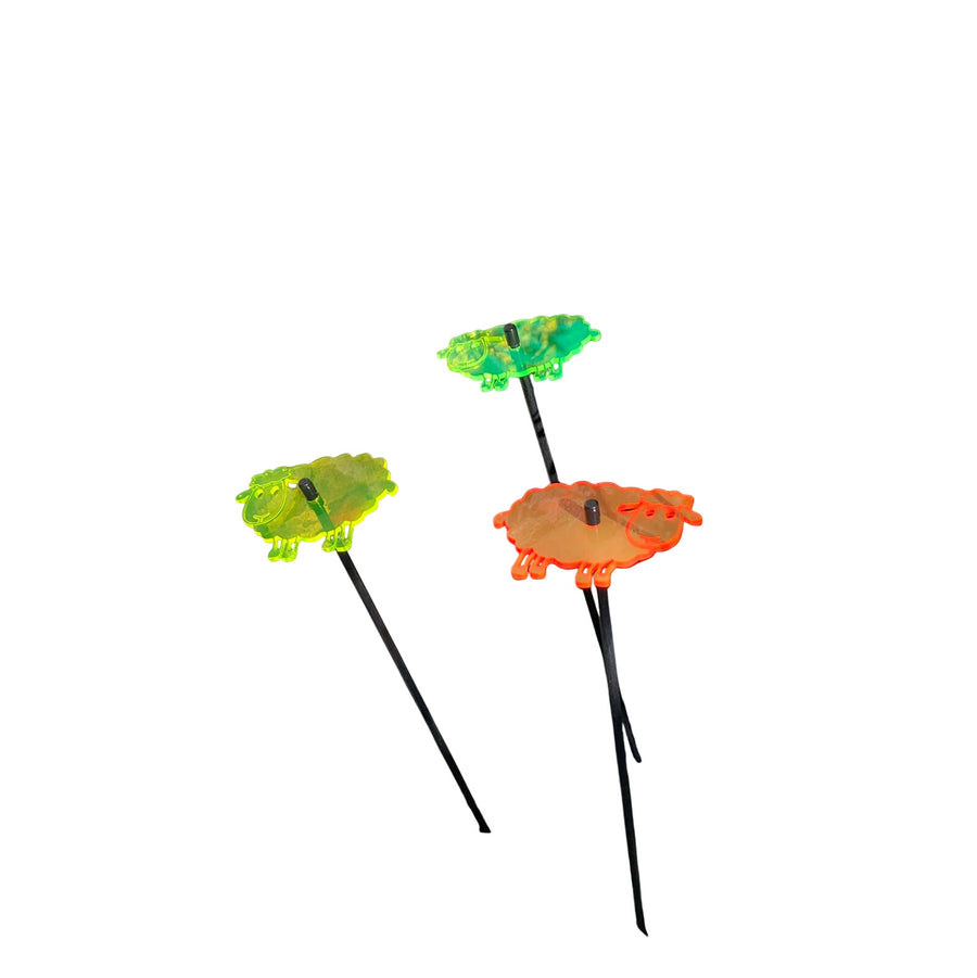 Garden Décor Ornaments Set of 3 'Sheep'