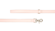 Pink Leather Dog Lead