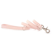 Pink Leather Dog Lead
