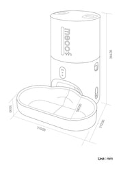 Smart Automatic Pet Feeder with Camera & App Control - 4L Capacity