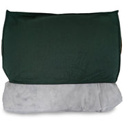 THE RICHMOND | LUXURY GREEN FLAT PILLOW DOG BED