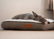 THE LINCOLN | LUXURY TWEED CALMING DONUT DOG BED