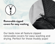 The Highclere | Luxury Memory Foam Dog Bed