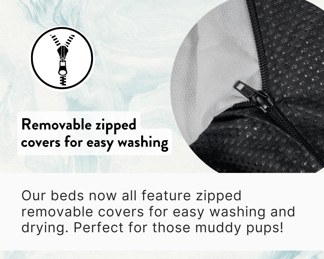 THE LINCOLN | LUXURY TWEED CALMING DONUT DOG BED