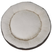 THE LINCOLN | LUXURY TWEED CALMING DONUT DOG BED